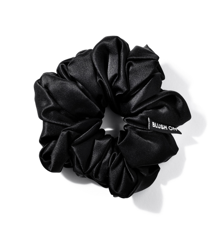Large Silk Scrunchie - Blush Off - Eco Friendly Makeup Remover - FREE EXPRESS SHIPPING
