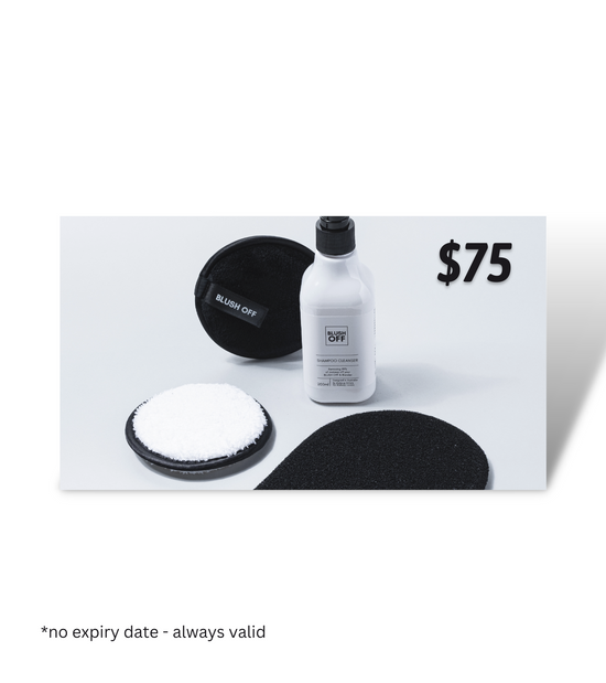 Gift Card - Blush Off - Eco Friendly Makeup Remover - FREE EXPRESS SHIPPING