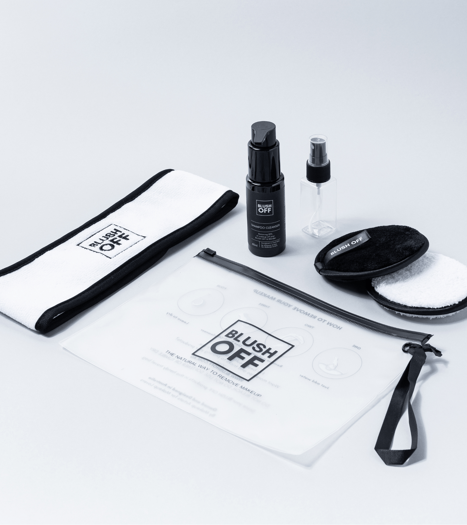 The Travel Kit - Blush Off - Eco Friendly Makeup Remover - FREE EXPRESS SHIPPING