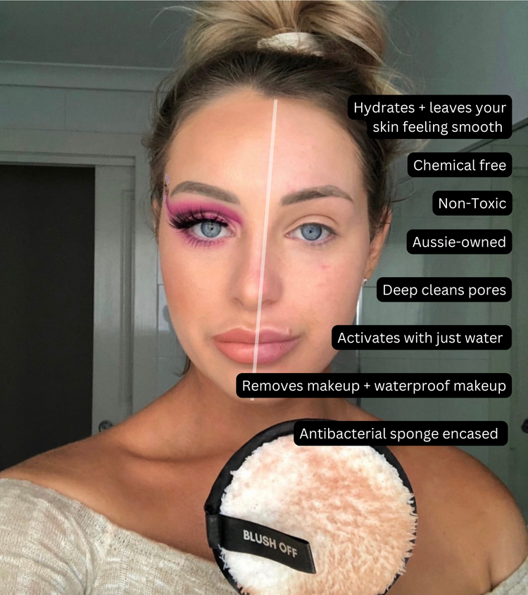 Face and Body Kit - Blush Off - Eco Friendly Makeup Remover - FREE EXPRESS SHIPPING