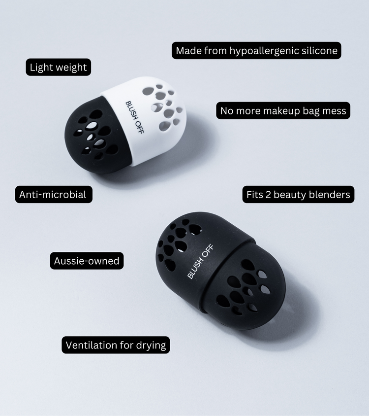 The Blender Buddy - Blender Case - Blush Off - Eco Friendly Makeup Remover - FREE EXPRESS SHIPPING
