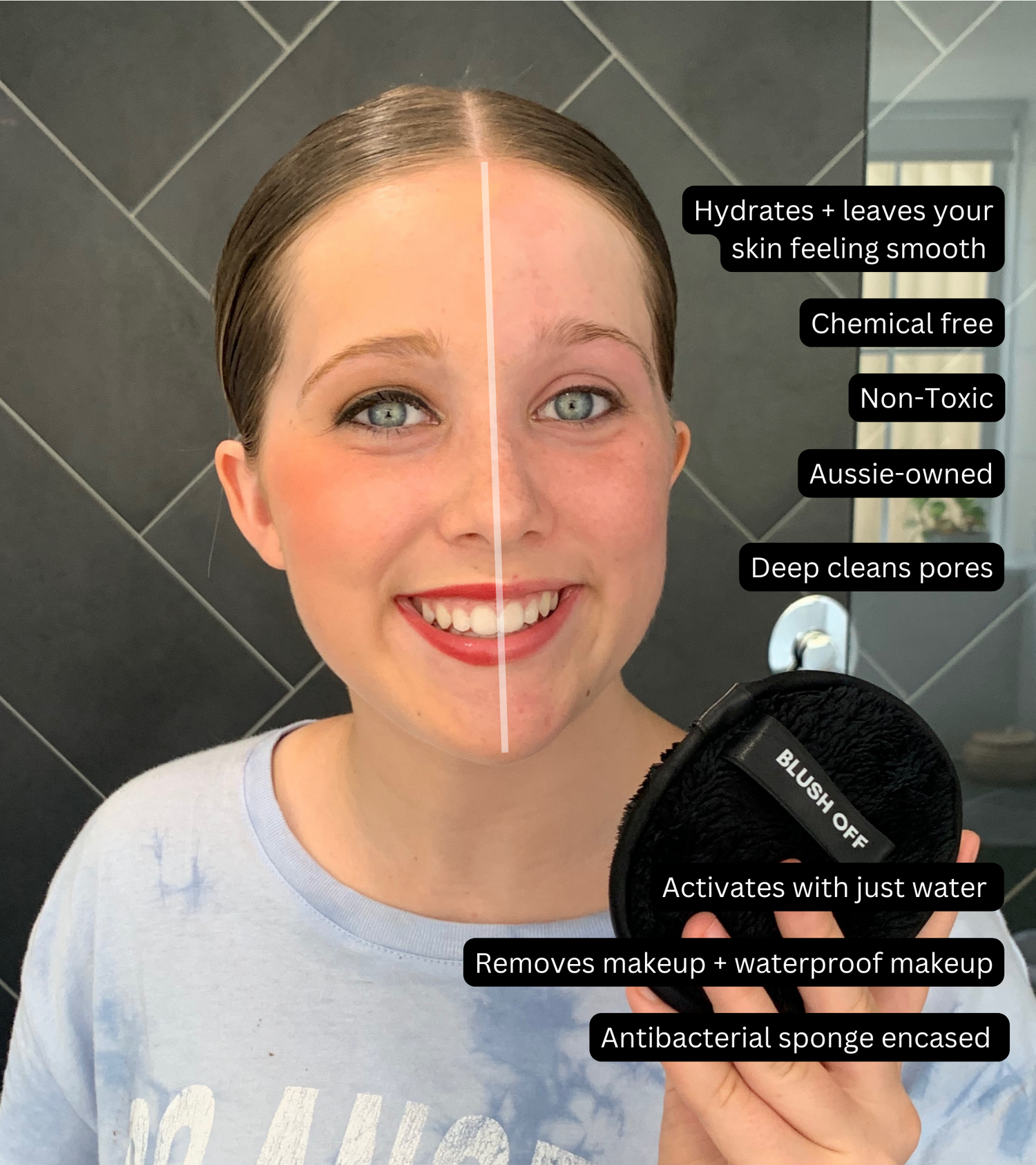 The Trial Pack - Blush Off - Eco Friendly Makeup Remover - FREE EXPRESS SHIPPING