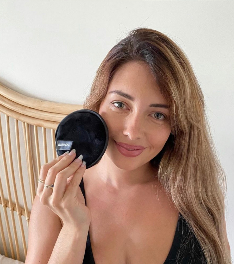 Single Pad - Blush Off - Eco Friendly Makeup Remover - FREE EXPRESS SHIPPING