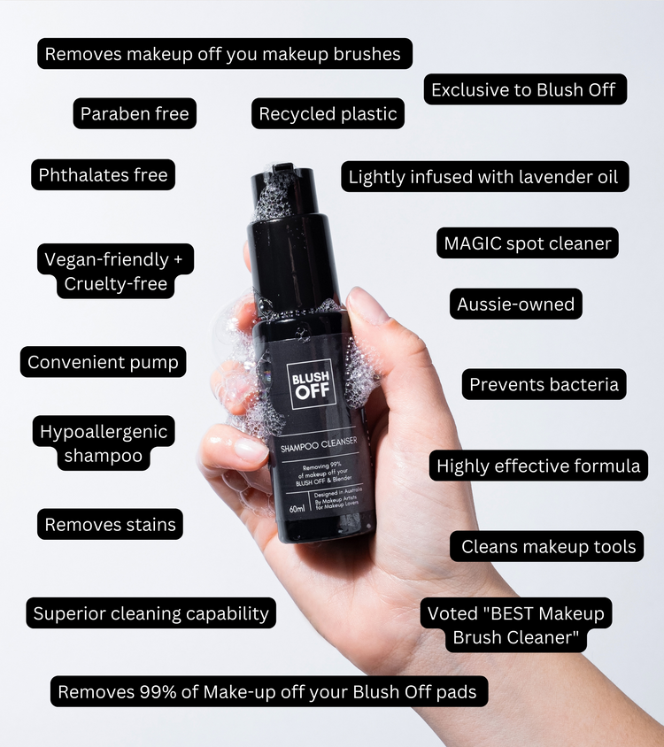 The Trial Pack - Blush Off - Eco Friendly Makeup Remover - FREE EXPRESS SHIPPING