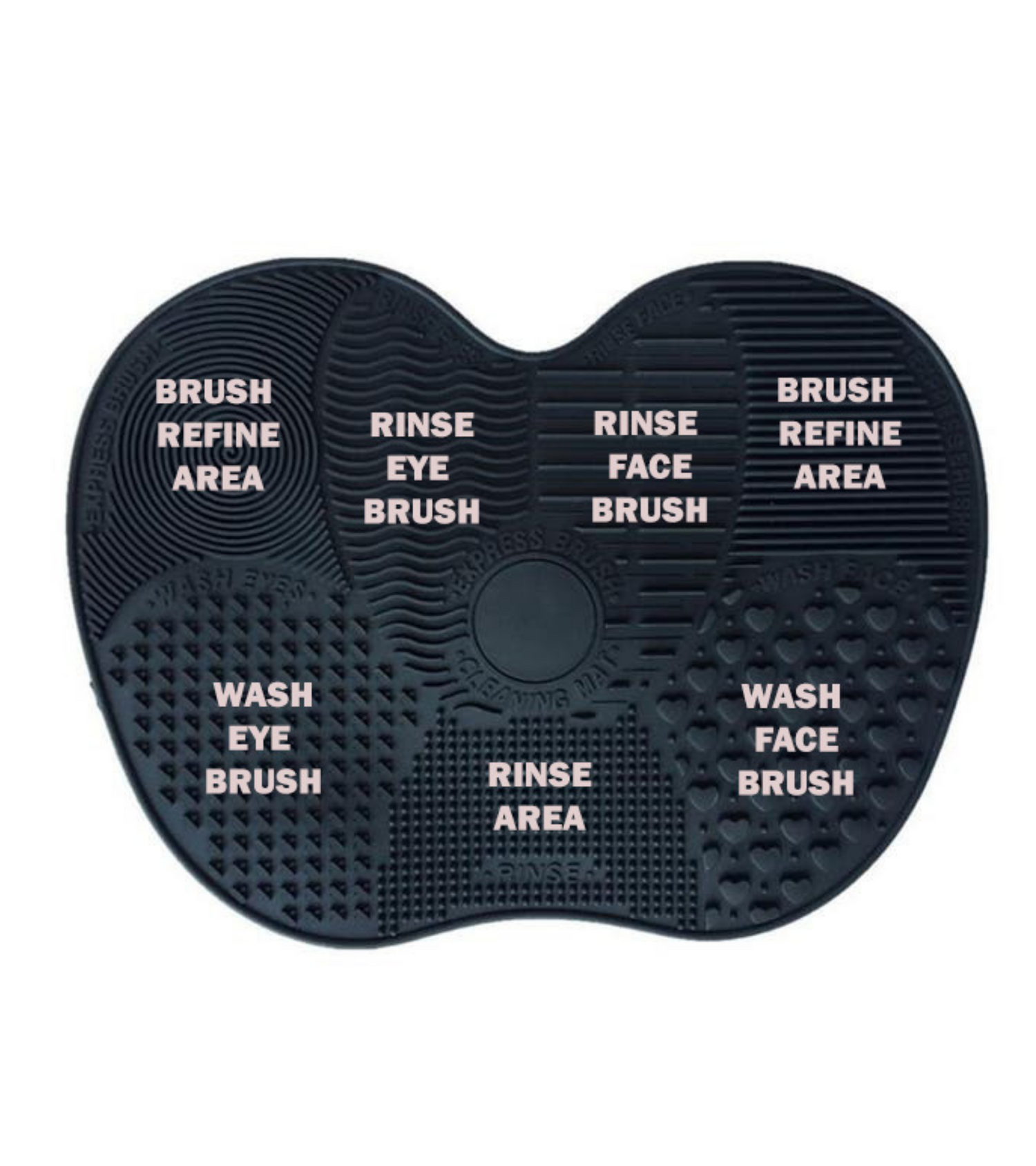 Silicone Brush Cleaning Mat - Blush Off - Eco Friendly Makeup Remover - FREE EXPRESS SHIPPING