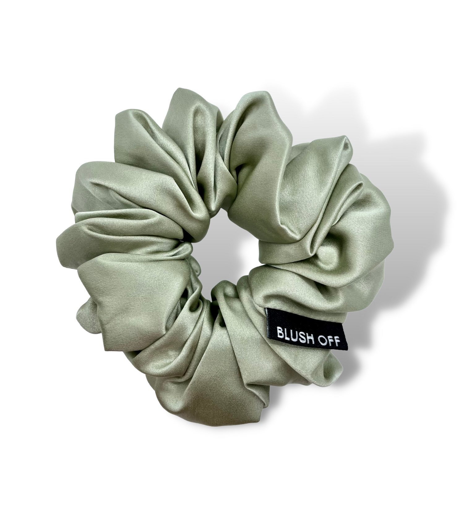 Large Silk Scrunchie - Blush Off - Eco Friendly Makeup Remover - FREE EXPRESS SHIPPING