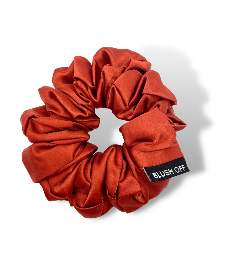 Large Silk Scrunchie - Blush Off - Eco Friendly Makeup Remover - FREE EXPRESS SHIPPING