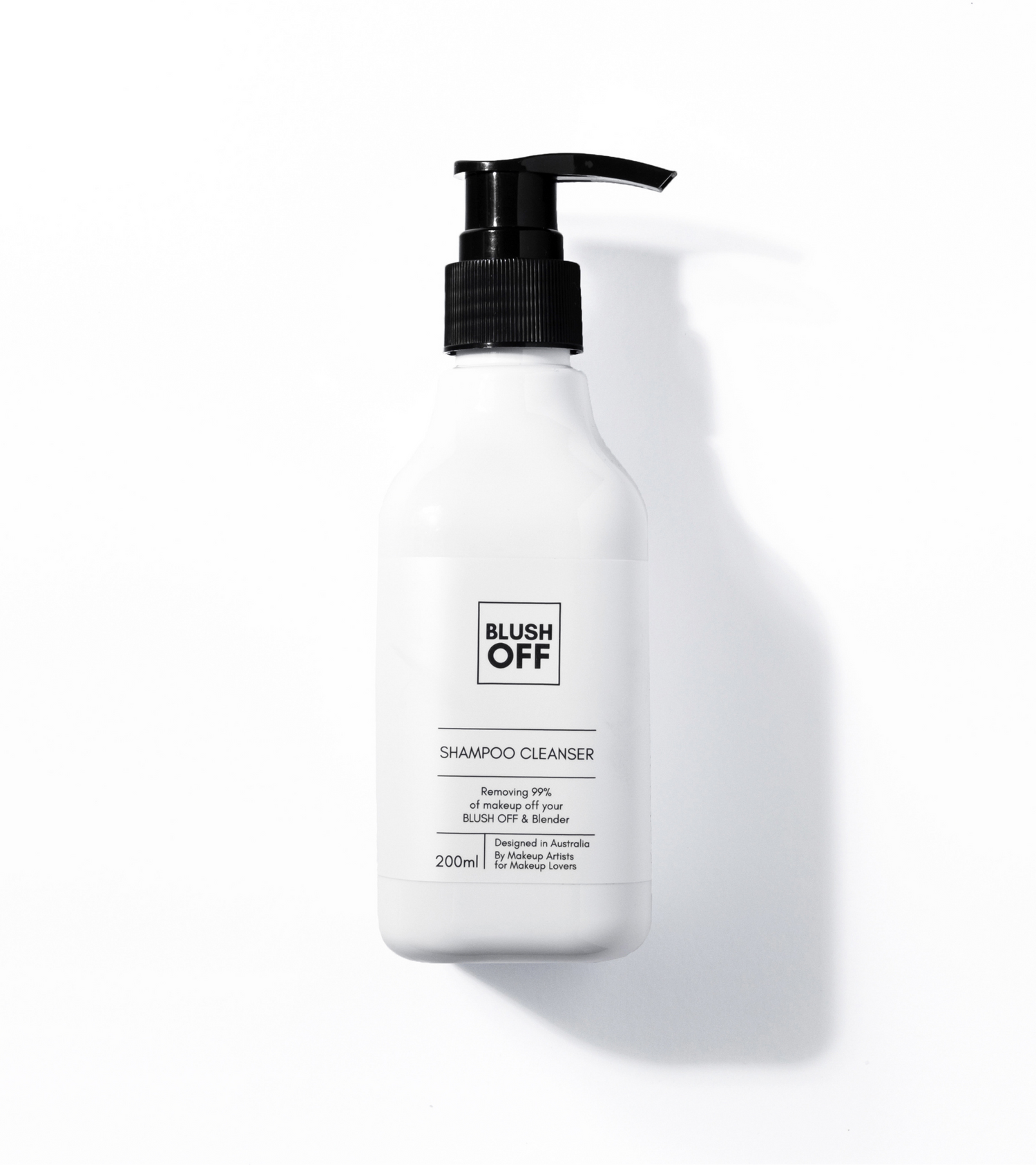 Shampoo Cleanser 200ml - Blush Off - Eco Friendly Makeup Remover - FREE EXPRESS SHIPPING  