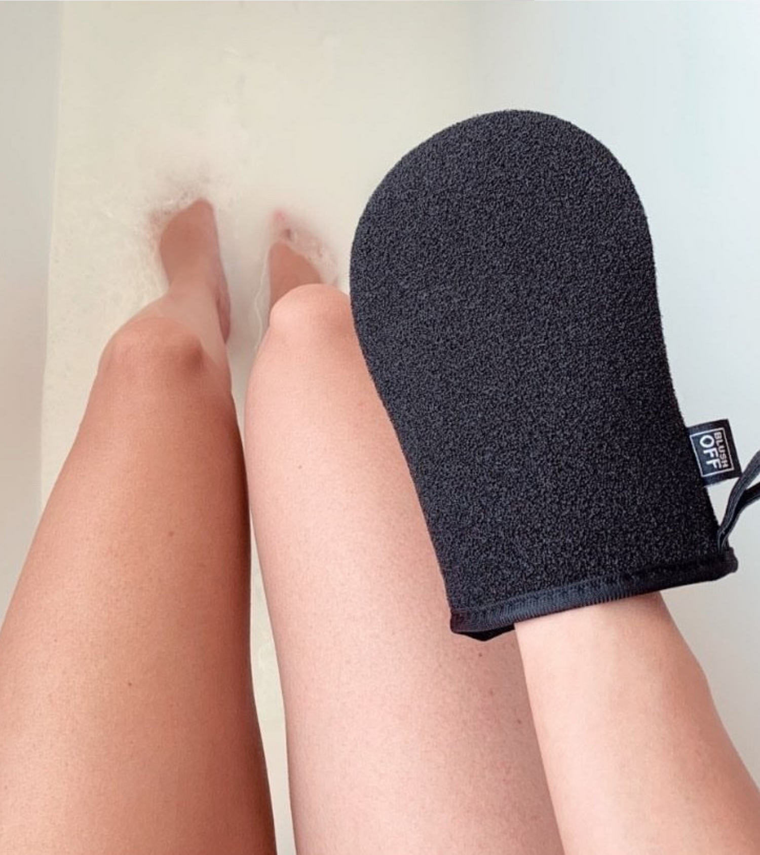 The Charcoal Body Glove - Blush Off - Eco Friendly Makeup Remover - FREE EXPRESS SHIPPING  