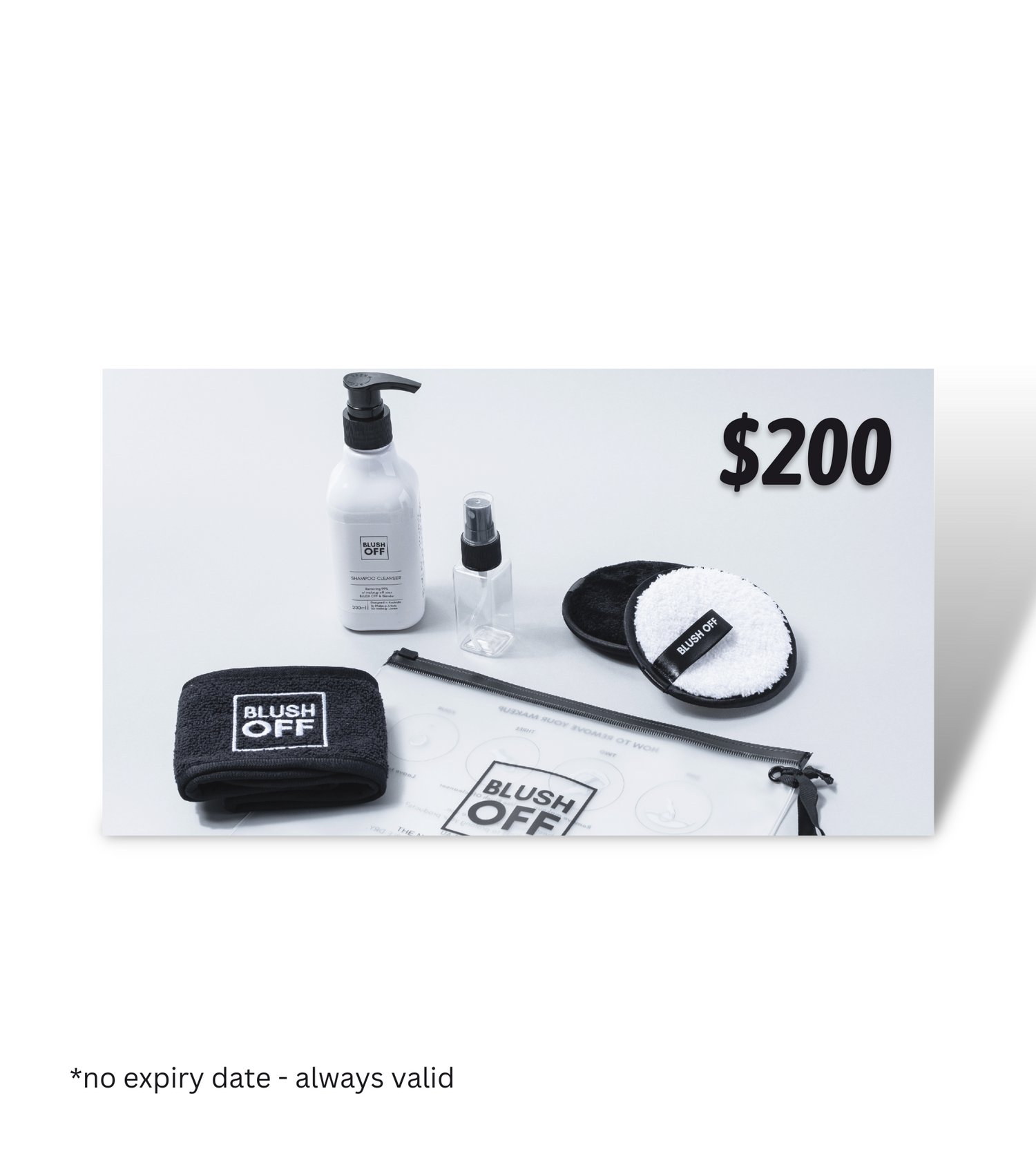 Gift Card - Blush Off - Eco Friendly Makeup Remover - FREE EXPRESS SHIPPING  